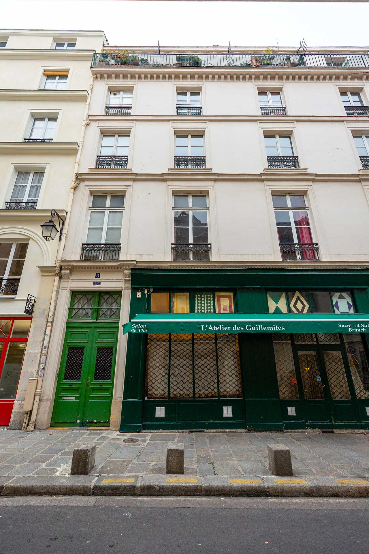 3 - 5 Rue des Guillemites 75004 Paris